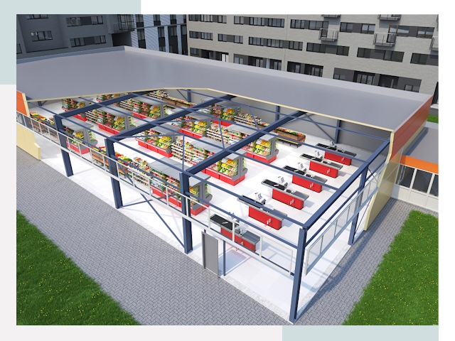 Строительство магазинов в Ирбит от 660 руб. за м²