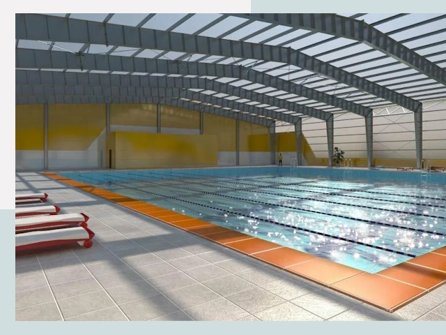 Строительство крытых бассейнов в Ирбите