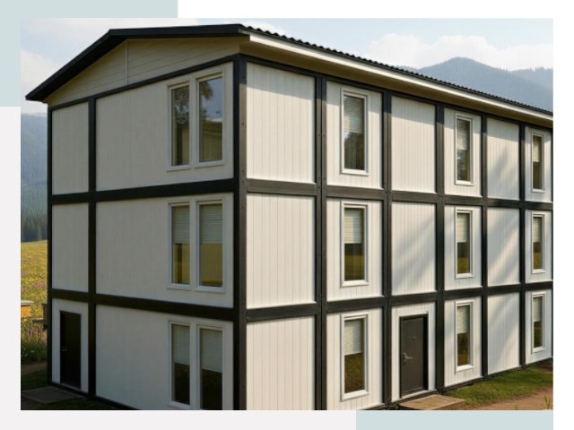 Модульные общежития в Ирбите