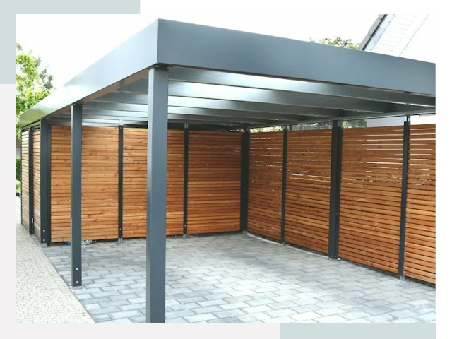 Навесы для парковки в Ирбите