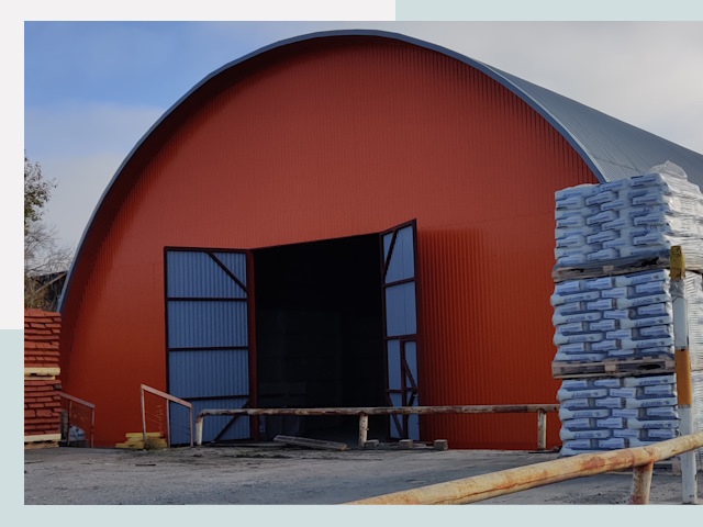 Полукруглые ангары по цене от 660 руб. в Ирбит