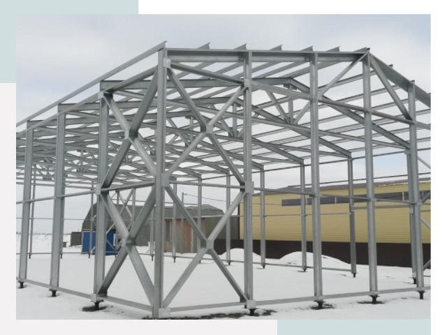 Каркасные ангары в Ирбите