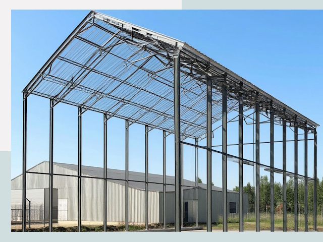 Прямо стенные ангары от СтальСтрой-Рбт по цене 660 руб.