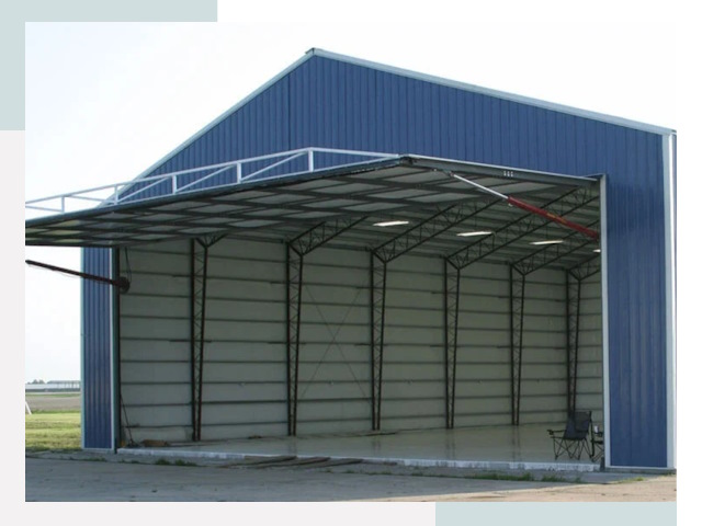 Прямо стенные ангары в Ирбите