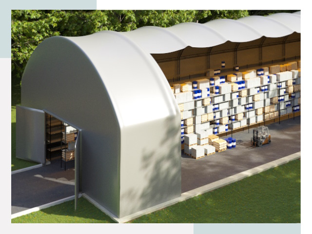 Тентовые ангары в Ирбите