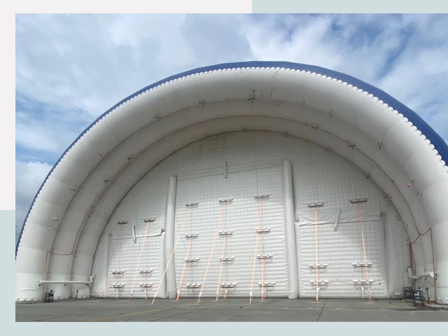 Пневмокаркасные ангары от СтальСтрой-Рбт по цене от 660 руб.