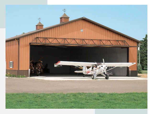 Ангары для самолетов в Ирбите