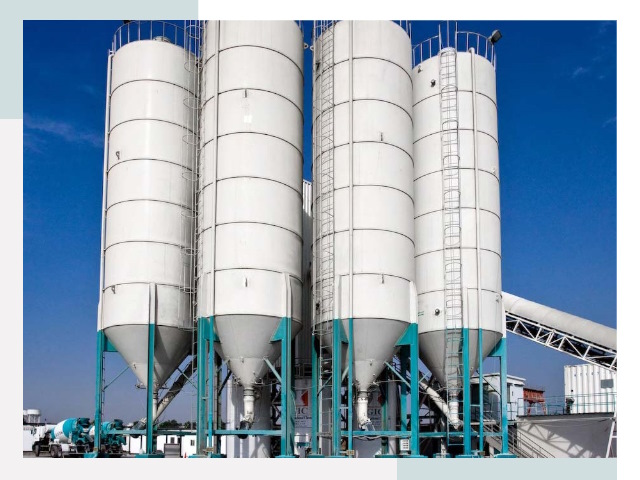 Строительство цементных силосов в Ирбите