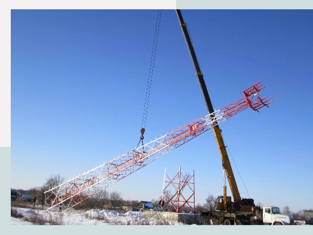 Строительство башен связи в Ирбите от 660 руб.