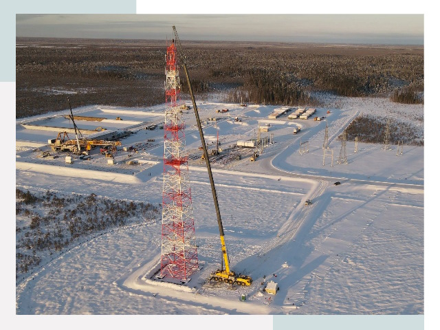 Мачты связи в Ирбите