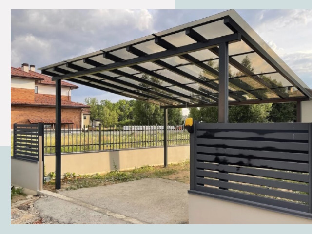 Металлические навесы в Ирбит от 660 руб. за м²