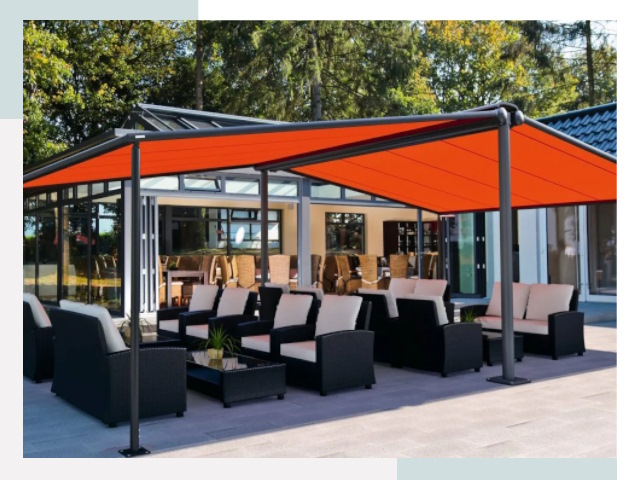 Навесы для кафе и ресторанов в Ирбите
