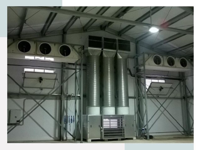 Инженерные системы для ангаров в Ирбите