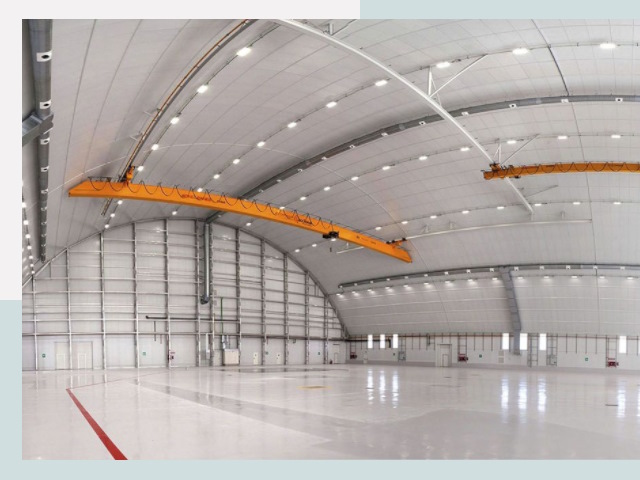 Оснащение ангаров в Ирбит от СтальСтрой-Рбт - цена от 660 руб.