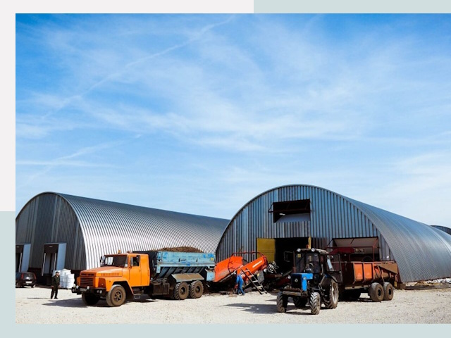 Ангары для спецтехники в Ирбите